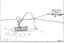 Placeholder: black and white stick figure comic panel in XKCD style. The scene shows a stick figure standing on a tiny, floating boat in the middle of a bubbling pond, holding a fishing rod. The fishing line extends into a the pond, and the stick figure looks puzzled as the line is being pulled taut. In the background, a small sign on the shore reads: "Caution: NUCLEAR DUMPING GROUND." The linework is simple and clean, with minimal details, typical of XKCD comics.