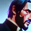 Placeholder: john wick with while