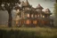 Placeholder: fantasy victorian house surrounded by forest