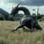 Placeholder: [high res photo by Ray Harryhausen] thought to myself What could that mean? Am I going crazy Or is this just a dream? Now wait a minute I know I'm lying in a field of grass somewhere So it's all in my head And then I heard her say one more time