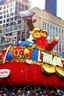 Placeholder: macy's day parade float of bill newton from hcr