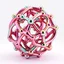 Placeholder: 3d recursive structre with metallic random colors