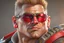 Placeholder: Photoreal Duke Nukem with shades