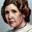 Placeholder: [[extrem stunning photorealistic carrie fisher as princess leia in star wars]] :: [[photorealistic brown eyes, symmetrical short hair, head and shoulders portrait, 8k resolution photorealistic portrait by Greg Rutkowski, WLOP, hyperdetailed, intricately detailed, triadic colors]]