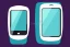 Placeholder: phone cellphone smartphone vector illustration vector