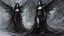 Placeholder: Demonic Elves with Wings, Luis Royo Style, Full Body Shot, Hyperrealistic, Photorealistic, Instant Details, darkness, by Raymond Swanland & Alyssa Monks & Anna Razumovskaya