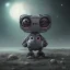 Placeholder: organic robot ai at the edge of the universe in surrealistic style