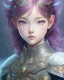 Placeholder: Detailed anime child girl, purple hair, dragon scale armour, intricate details, full body portrait, keep head in frame, slight smile, black Japanese motif, concept art, highly detailed, digital painting, concept art, sharp focus, illustration, art by Yoji Shinkawa, WLOP and greg rutkowski and alphonse mucha and artgerm and yanjun Chen and Junji ito and Makoto Shinkai, HDR, octane render