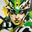 Placeholder: a close up of a painting on a piece of paper, by Derek Gores, iphone video, green and black color scheme, a full-color airbrushed, 3d intricate shapes, yellow and black color scheme, highly detailed brushstrokes, black and white paint, youtube video screenshot