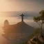 Placeholder: Christ the Redeemer, beautiful, landscape,sunset, unreal engine 5, cinematic lighting, photorealistic, realistic, hyper detailed, 8k, octane render, cinema 4d