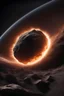 Placeholder: Photo Of A Asteroid Heading Towards The Earth, Giant Black Hole, End Of The World, Apocalypse, Highly Detailed 8k, Intricate, Nikon D