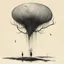 Placeholder: everything has a tail!, Surreal style by Alessandro Gottardo and Stephen Gammell and Zdzislaw Beksinski, thirsting for color, dark shines a hole in the soul, hot colors and cold hues, eerie, neo-surrealism, creepy, concept art, unbalanced and uncentered