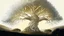 Placeholder: Valinor, tolkien, one giant golden tree, one giant silver tree