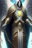 Placeholder: ancient prophet archmage celestial armor faceless hard armor demigod being manyhands