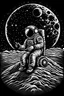 Placeholder: techno rave on the moon