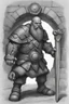 Placeholder: Defender dwarf with a shield