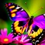 Placeholder: fullbody Drawing of 'beutiful Butterfly on Garden beautiful colors, flowers red, purple',intricate detail,andrea bonelli,Kilian Eng,Ohrai,evan lee,Aleksandr Sidelnikov,KyuYong Eom,toned colors,16k