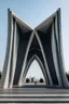 Placeholder: persian inspired architecture modern minimal monument