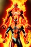 Placeholder: Spiderman from Marvel as a demonic hell spawn with fire on body fighting with Superman from Dc as a demonic hell spawn with fire on body, hell background, Full body display, max level ultra realistic, ray tracing reflections, legendary, energy, HD, photorealistic, HDR, epic composition, Unreal Engine, Cinematic, Color Grading, Ultra-Wide Angle, hyper-detailed, beautifully color-coded, insane details, hyper realistic, intricate details, beautifully color graded, Unreal Engine, Cinematic, Color Gr