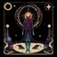 Placeholder: Galactic tarot card.