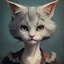 Placeholder: miqo'te character, ominous, facepaint, waist up portrait, intricate, oil on canvas, masterpiece, expert, insanely detailed, 4k resolution, retroanime style, cute big circular reflective eyes, cinematic smooth, intricate detail, soft smooth lighting, soft pastel colors, painted Renaissance style