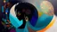 Placeholder: Craft an abstract piece that visually conveys the harmony and balance within African American spiritual practices, using serene forms and colors to evoke a sense of tranquility.