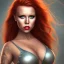 Placeholder: simone simons with poison ivy body face