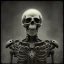 Placeholder: blood floating on a skeleton warrior in hr giger style, steam punk, realistic, made in octane, cinematic, ultra-realistic, extremely detailed octane rendering, 8K, VRAY Super Real ar 2:3, dof photorealistic futuristic 50mm lens hard lighting dark gray tintype photograph, realistic lighting, sepia color