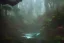 Placeholder: Concept art of A bright Washington rain Forest by Justin Gerard