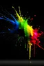 Placeholder: paint splatter, rainbow