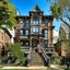 Placeholder: At 2146 W. Caton Street in Wicker Park stands the Frederick Gehrke House, built in 1889 and designed by architects Faber & Pagels. This handsome late-Victorian residence was part of a row of five substantial single-family homes constructed on what was then a newly carved, 600-foot street called Columbia. At the time, this triangular pocket near Damen, North, and Milwaukee was one of the last undeveloped stretches of prairie in the neighborhood — soon to become one of Chicago’ black and white pen