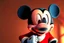 Placeholder: Mickey Mouse in prison undergoing the old 'lie detector' procedure