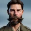 Placeholder: Tom Cruise beard Christmas military