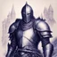 Placeholder: Dawning Knight Gorboduc in ballpoint art style