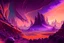 Placeholder: A mesmerizing landscape of an alien planet, where the sky is painted with swirling hues of purple and orange, and enormous, crystal formations jut out from the rocky terrain.