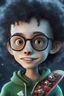 Placeholder: a cute animation boy, skateboarding , trendy hoody, 8 k, tim Burton skeleton style from the movie "night before Xmas", realistic animation, gothic