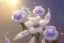 Placeholder:  white and crystal subtle flower in a cosmic ambiance, transparent petals, delicate colors, in the foreground, full of details, smooth, bright sunshine，soft light atmosphere, light effect，vaporwave colorful, concept art, smooth, extremely sharp detail, finely tuned detail, ultra high definition, 8 k, unreal engine 5, ultra sharp focus