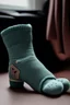 Placeholder: A Shy Cute Sock with foam inside him