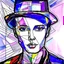 Placeholder: NFT, HD, art style by Vivian Maier. intricate Picasso watercolor by Joshy Sly rework