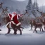 Placeholder: santa army fighting against reindeer army