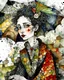 Placeholder: Weathering the storm, stone texture patchwork, watercolor and ink, intricate, elegant, Egon Schiele, Annigoni, Catrin Welz-Stein, debeh