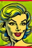 Placeholder: Faça uma logo estilo vintage comics, de uma casa de desenho sorrindo, essa logo vai ser da minha loja on-line de coisas de casa. Faça com que a logo fique animada, com cores fortes tipo amarelo, rosa e azul marinho e etc, e que fique bem linda. Melhore ela, ela está com cara de algo sombrio , faça um comic vintage mais fofo