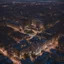 Placeholder: drone shot of night city, shot on Hasselblad h6d-400c, zeiss prime lens, bokeh like f/0.8, tilt-shift lens 8k, high detail, smooth render, down-light, unreal engine, prize winning