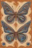 Placeholder: very beautiful butterfly wood mosaic