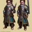 Placeholder: dnd halfling diviner with goggles and medium armour