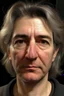 Placeholder: realistic amateur 44yr old male Caucasian face, amateur studio lighting, middle hair, no smile, (head frame), elegant, dynamic, highly detailed, non-symmetrical body, skin texture.