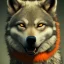 Placeholder: Lime Wolf, orange eyes, 8K, cinematic lighting, sharp focus, masterpiece, expert