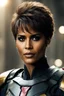 Placeholder: [Dredd] News of Halle Berry arrival spread like wildfire, sparking curiosity and speculation among the citizens. Who was this mysterious figure? And what made Halle Berry worthy of standing alongside the legendary Judge Dredd? Berry's presence in the uniform represented more than just a passing of the torch. It symbolized the evolution of justice, a testament to inclusivity and the breaking down of barriers. Her arrival shattered preconceptions, reminding the people of Mega-City One that