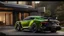 Placeholder: Bentley Bentayga And Lamborghini Veneno merged, desktop wallpaper, 4K, Cinematic, rear view