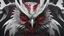 Placeholder: a white evil Owl with fangs, bloodshot eyes, blood, horror, that looks into the camera, hyperrealistic, extremely detailed, 8 THOUSANDS mystical, trending on artstation, sharp focus, studio photo,Halloween Alchemist , high voltage, thunder light,closeup, proactive scene, provocative moving, action pose, modern and futuristic HD colored black and red decor beautiful black empty in a high voltage pumpkin, double exposure, halo, perfect composition, highly detailed,